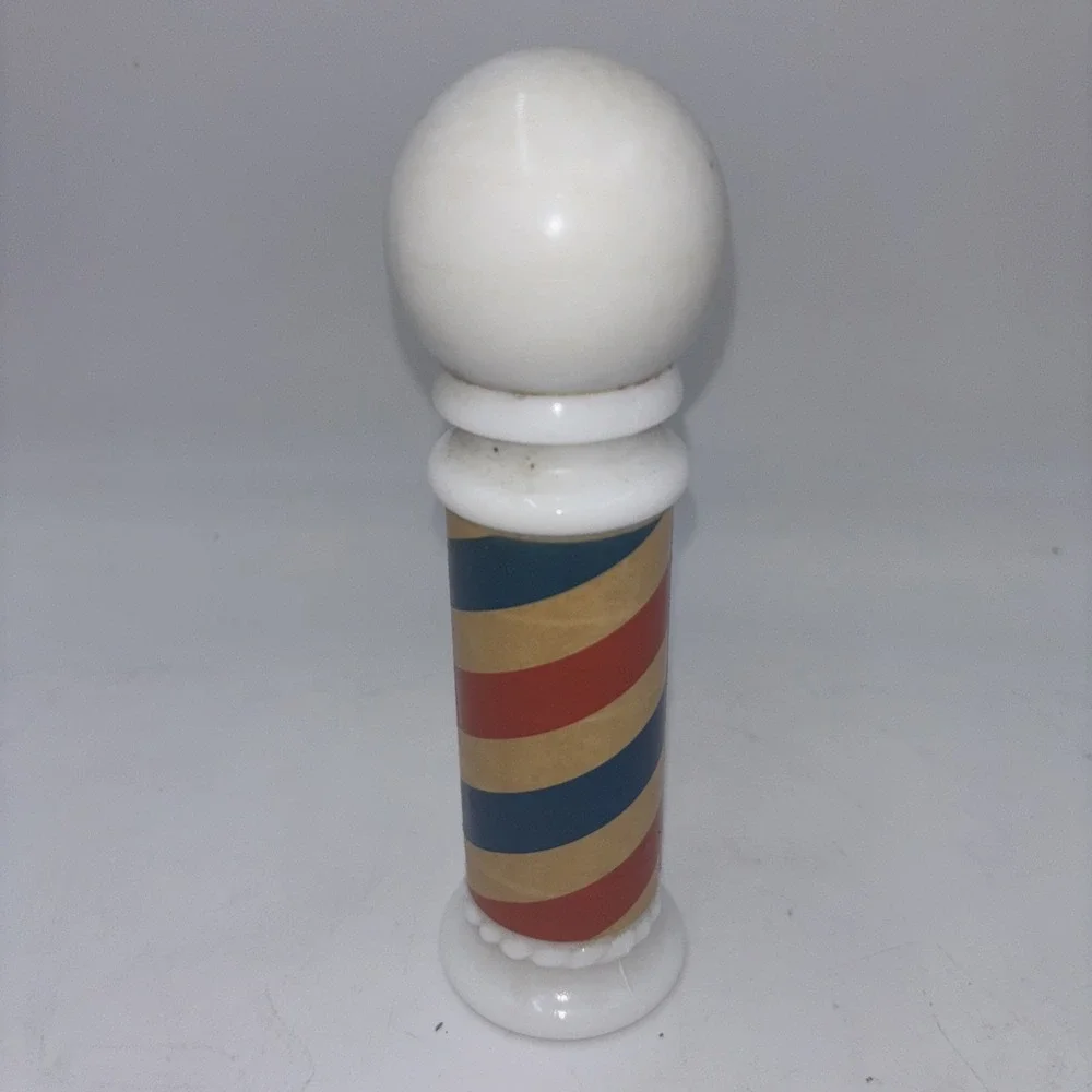 1970s AVON Barber Pole Men's Wild Country After Shave Empty Bottle Collectable!